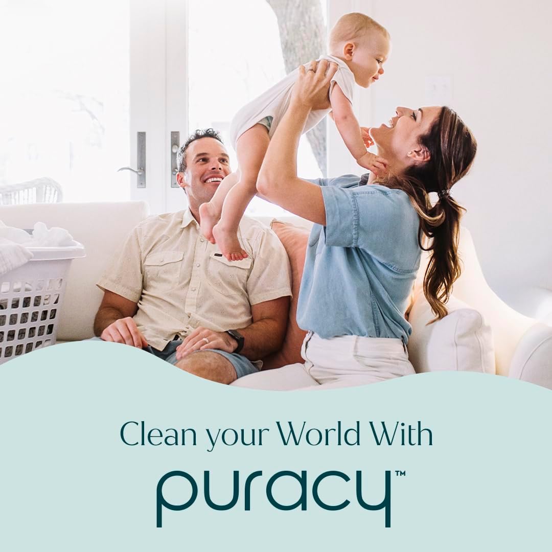 Puracy Natural Dish Soap Refill – Allergen-Friendly Dish Soap, Hypoallergenic Cleanser for Shared Sinks