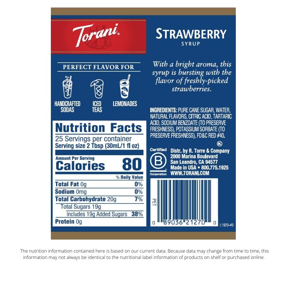 pure cane sugar base with natural flavors and cold-filtered water