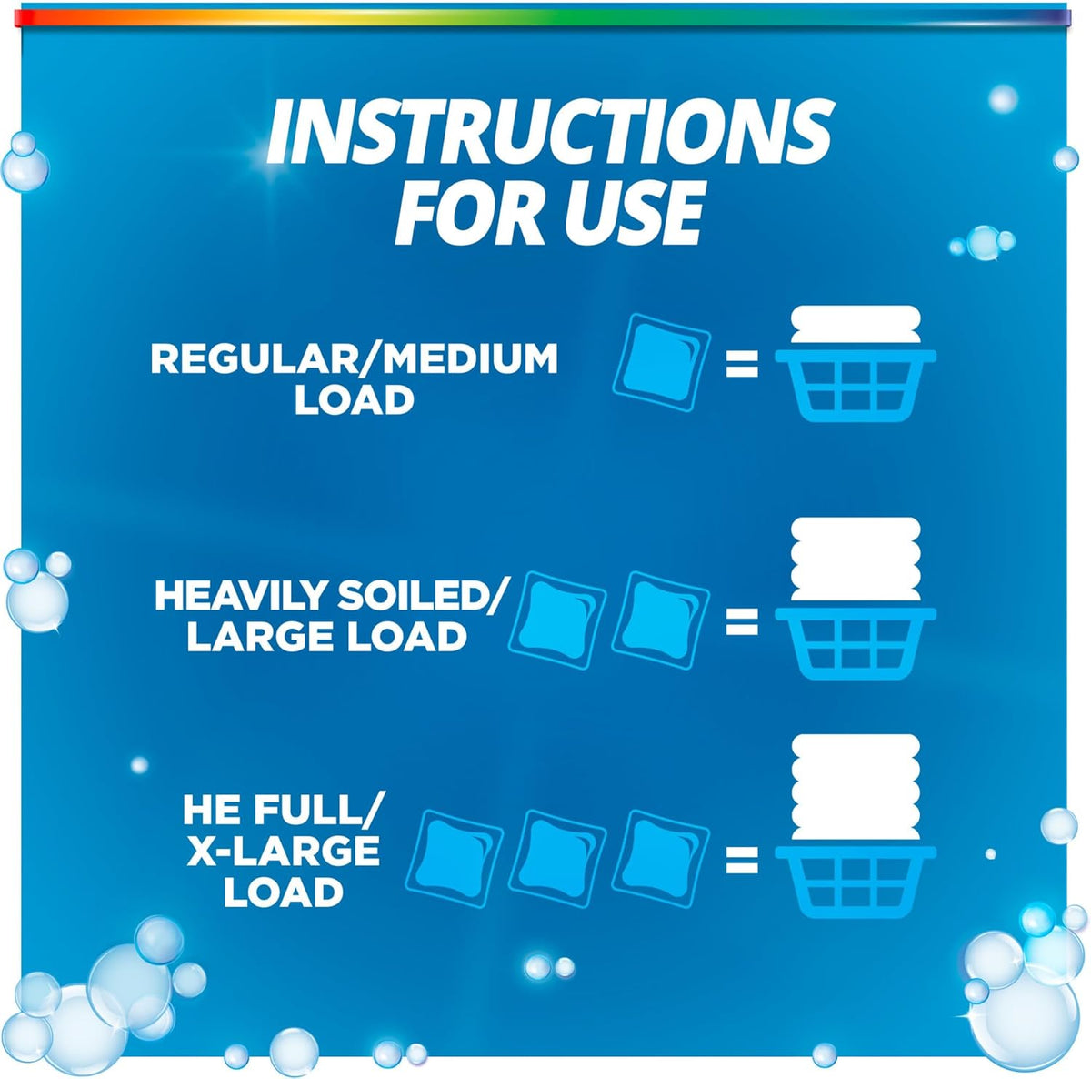 Purex Advanced Oxi + Odor Fighter Laundry Pacs for Efficient Households, No-Measure 4-in-1 Cleaning Detergent