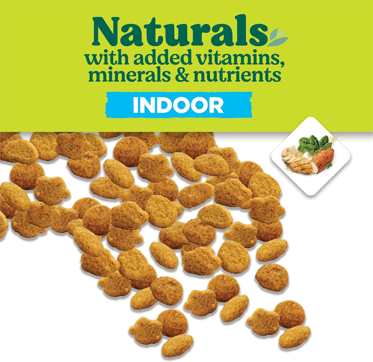 Purina Cat Chow Naturals Indoor Dry Cat Food – Safe, Natural Ingredients for Multi-Cat Homes with Kids
