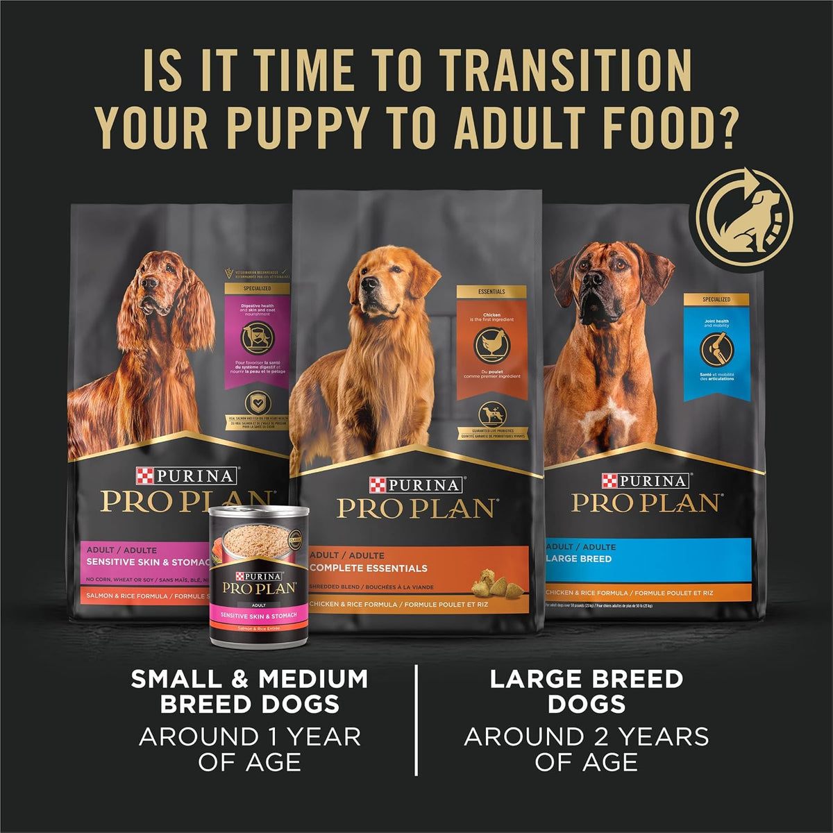 Purina Pro Plan Puppy Formula Chicken & Rice Free of Artificial Colors and Flavors for Ingredient-Conscious Homes