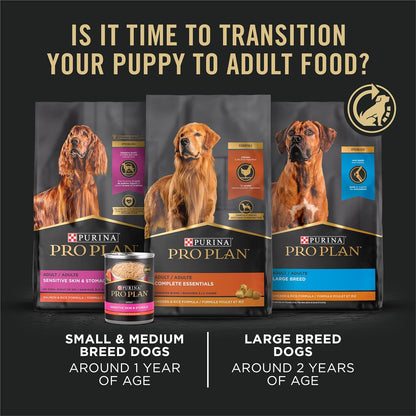 Purina Pro Plan Puppy Formula Chicken & Rice Free of Artificial Colors and Flavors for Ingredient-Conscious Homes