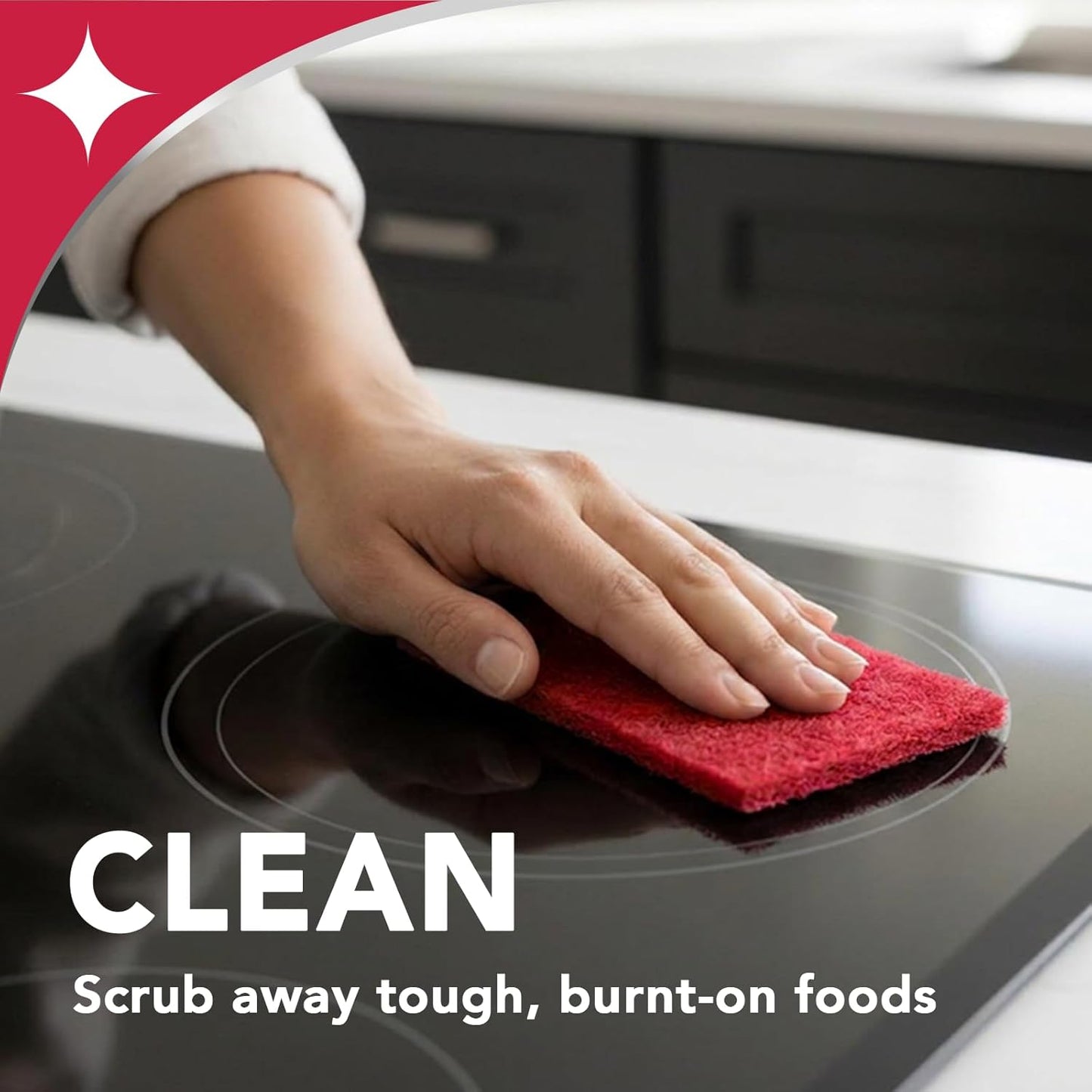 purpose-built for porcelain cooktop surfaces