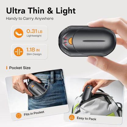 push-button on-demand heating, a charging cable, and five available color variants
