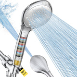 FASDUNT Filtered Shower Head with Handheld – Safe, Easy-Grip Handheld Shower for New Parents and Multi-Child Households