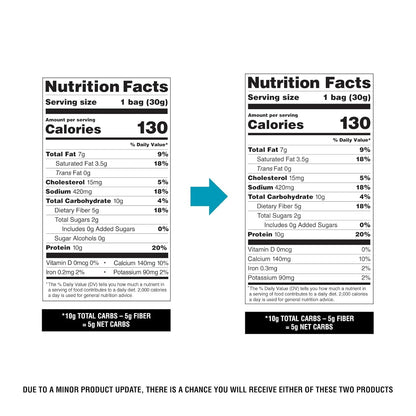 Quest Nutrition Cheese Crackers – Low-Carb Lunchbox Boost for Back-to-Back Schedules, Zesty Ranch 4-Count