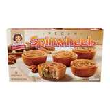 Little Debbie Pecan Spinwheels Housewarming Gift, 8 Packaged Pecan Cinnamon Rolls for Coffee and Dessert