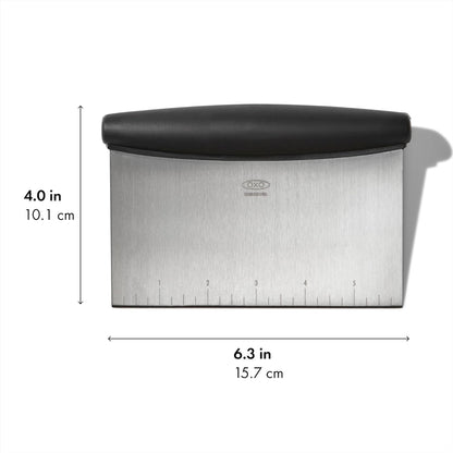 raised blade height designed to keep hands clear of food during chopping