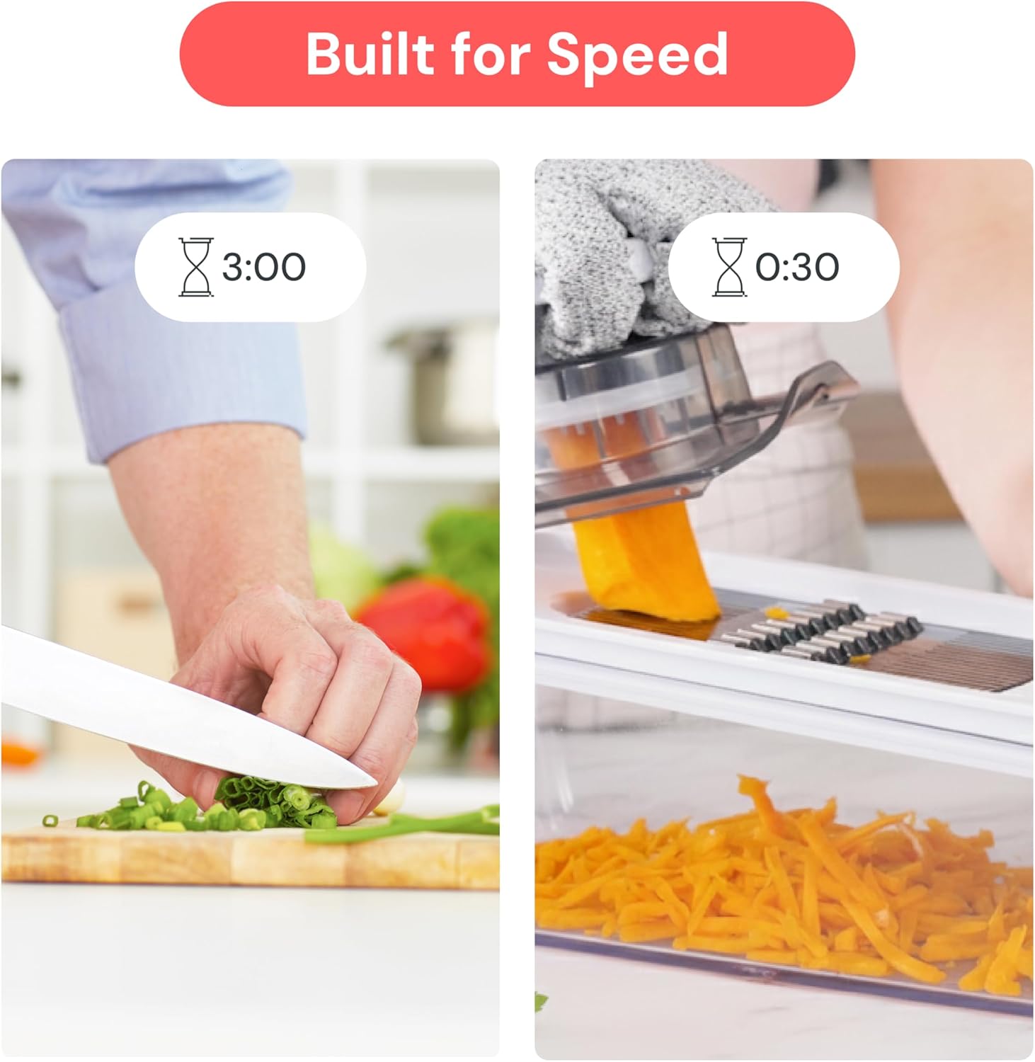 razor-sharp stainless steel blades