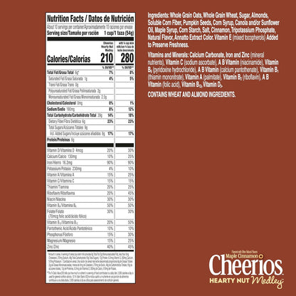real almonds and seeds blended into the flake mix for added nutrition and crunch