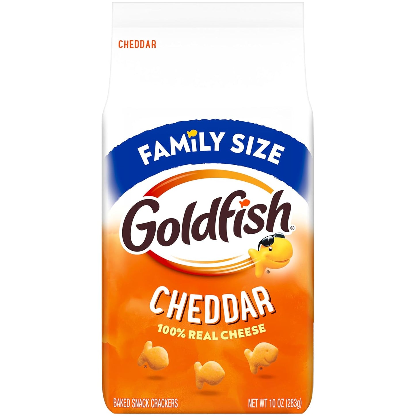 real cheddar cheese baked into every cracker