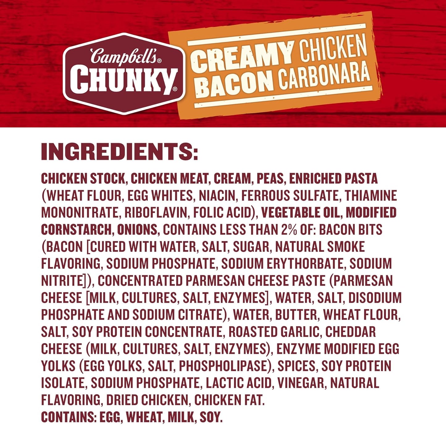 real chicken meat pieces with enriched pasta