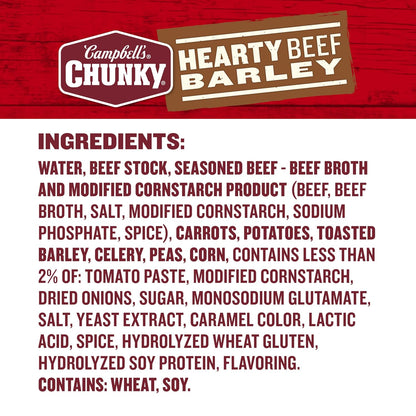 real chunks of beef, carrots, and potatoes