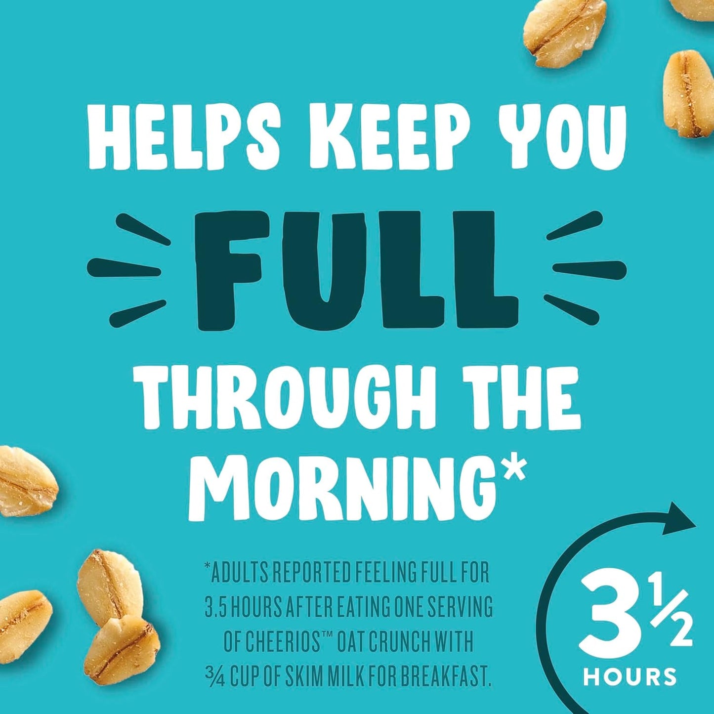 real cinnamon flavor paired with sweetened multigrain os and crunchy oat topping