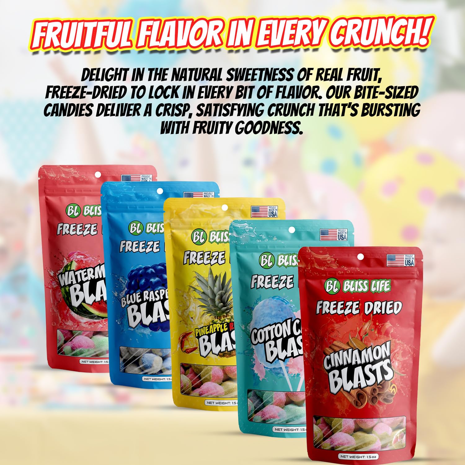 real fruit ingredients marketed as a source of vitamins and minerals