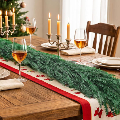 Northlight Vista Real Touch Faux Garland – Holiday Gift for Interior Decorators and Christmas Enthusiasts