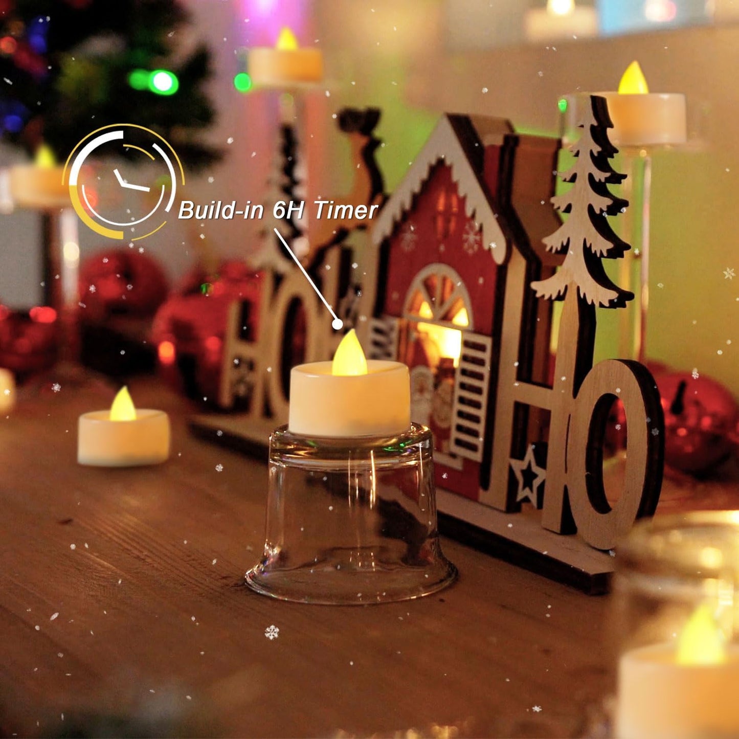 realistic warm yellow/white flickering led that mimics a smooth, breathing flame without strobe