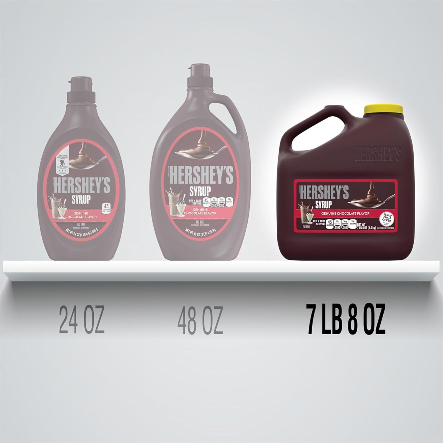 recognizable hershey's branded packaging that signals authenticity and quality