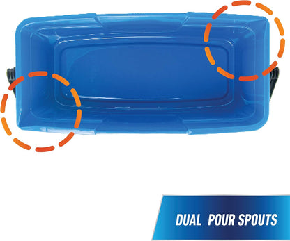 rectangular shape sized for tools up to 14 inches long