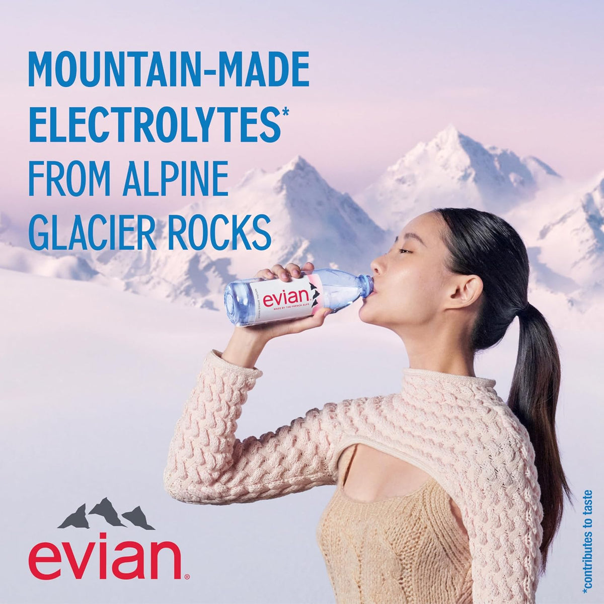 recyclable plastic bottles made with up to 35% recycled plastic