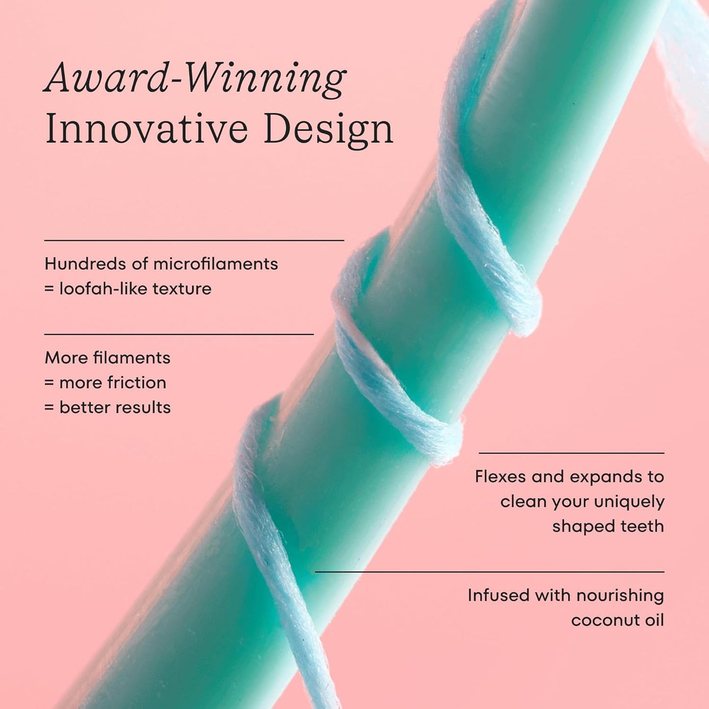 recycled-polyester filament woven from approximately 85% recycled water bottles