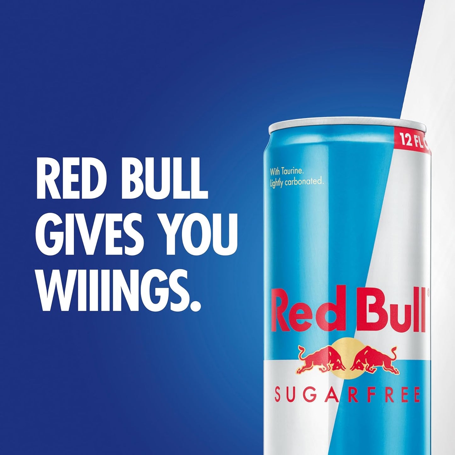 Red Bull Sugar Free Energy Drink – Allergen-Friendly Energy Option for Vegetarian and Gluten-Free Lifestyles, Pack of 24