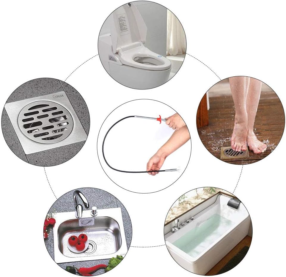 red press-to-open handle for intuitive one-hand control