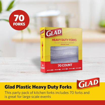 reduced-plastic open-handle design with lightweight stacking profile