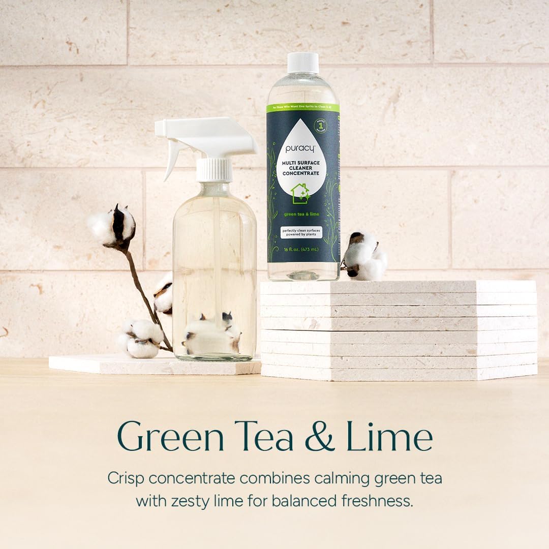 reduces plastic waste by replacing multiple single-use spray bottles with one concentrate