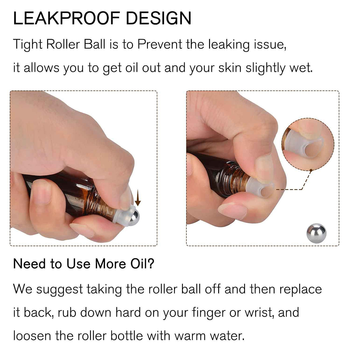 refillable and reusable design supporting sustainable use