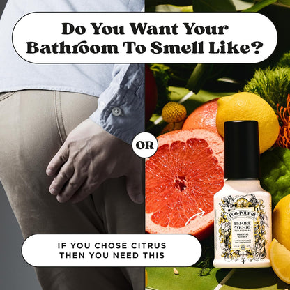 Poo-Pourri Before-You-Go Toilet Spray – Hostess Gift for Dinner Party Hosts, Bathroom Odor Solution 2 oz