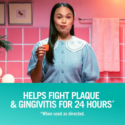 refreshing mint flavor with breath-freshening agent