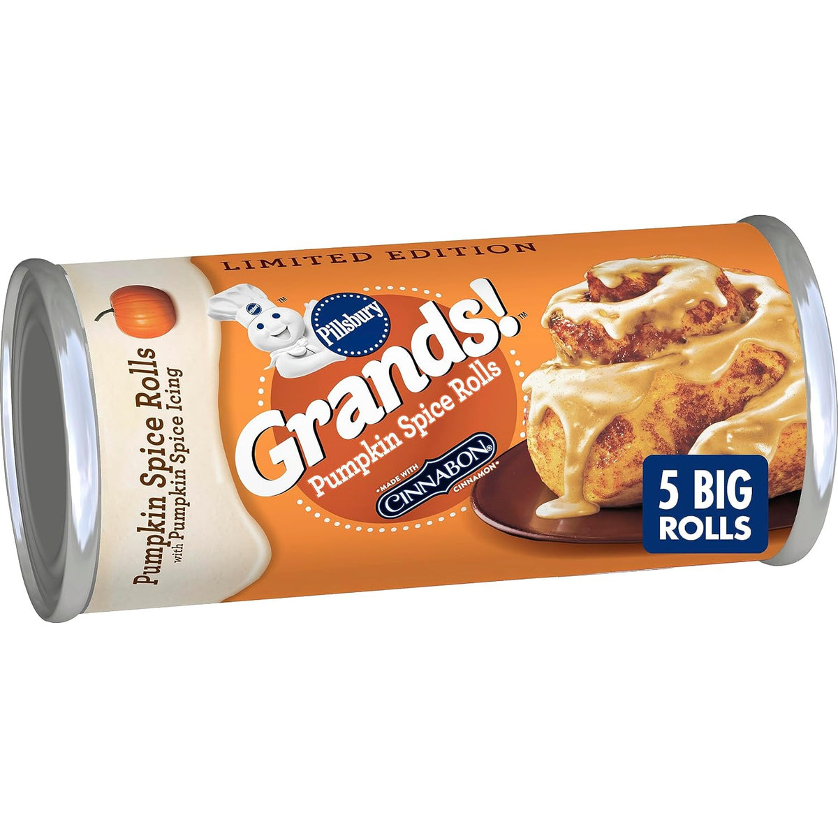 refrigerated, ready-to-bake cinnamon roll dough