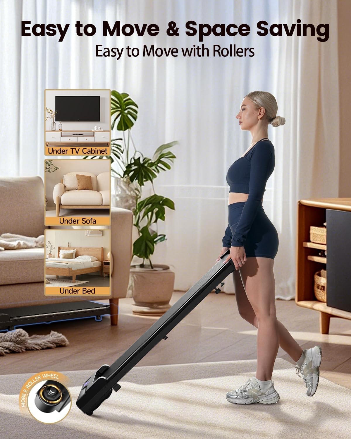 remote control for convenient hands-free speed adjustment