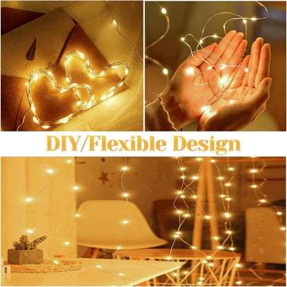 remote control with 8 lighting modes (wave, combination, gradient, firefly, chase, flicker, slow gradient, steady)