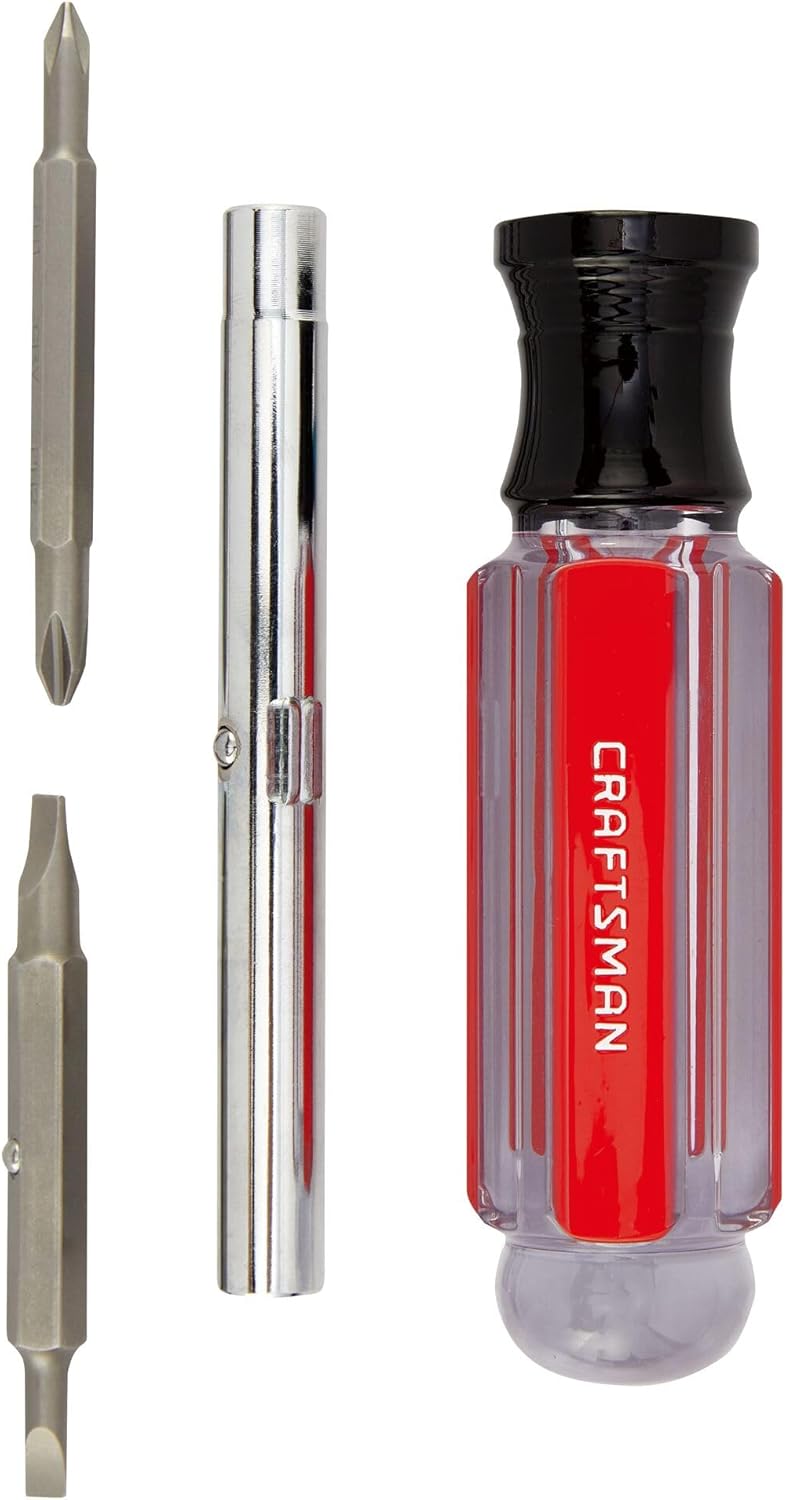 removable dual-sided shaft for 1/4" and 5/16" nut driving