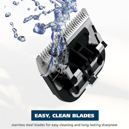 removable, rinsable, self-sharpening stainless-steel blade