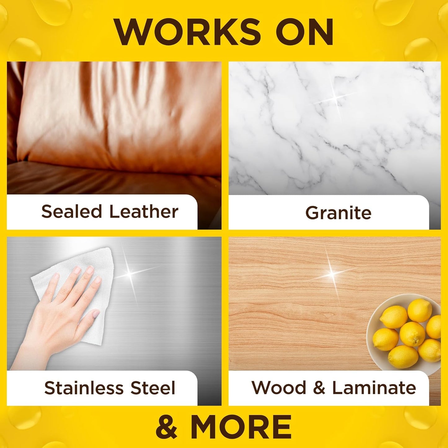 removes dust, fingerprints, smudges, and smears in a single step