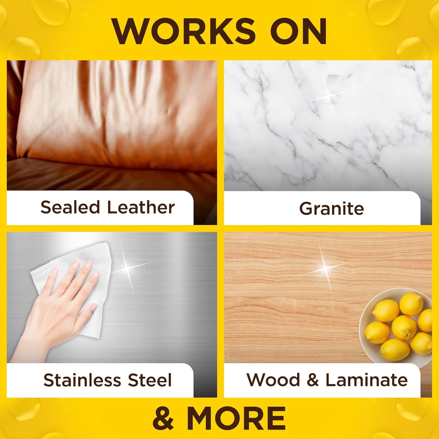 removes dust, fingerprints, smudges, and smears in a single step