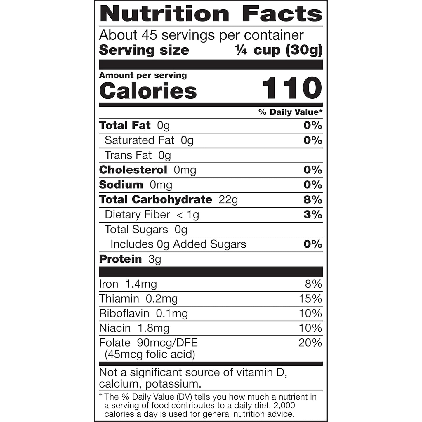 resealable 3 lb bag for easy storage and freshness