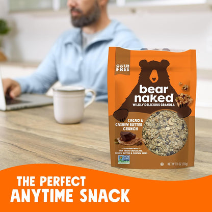 resealable stand-up pouch designed for on-the-go snacking
