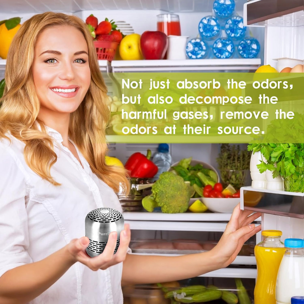 reusable, no-replacement core engineered for years of continuous odor control