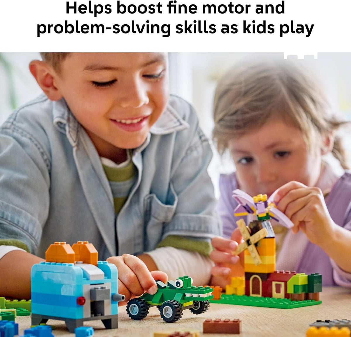 reusable storage container that doubles as a toy bin