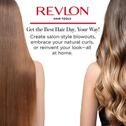 REVLON Tourmaline Hair Dryer and Diffuser Set – Graduation Gift for Teens and College Students