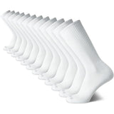 AND1 Mens Crew Socks 12 Pack – Comfort Socks for Daily Movement and Active Lifestyle Habits