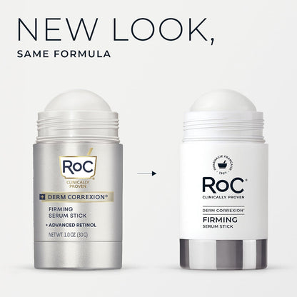 RoC Anti Aging Firming Stick – Neutral Toned Solid Serum for a Minimalist Bathroom Counter