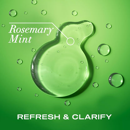 rosemary oil and peppermint extract infusion for scalp invigoration