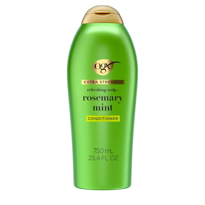 rosemary oil and peppermint extract infusion for scalp refreshment and scent