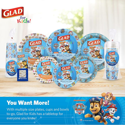 round disposable format for single use and easy cleanup