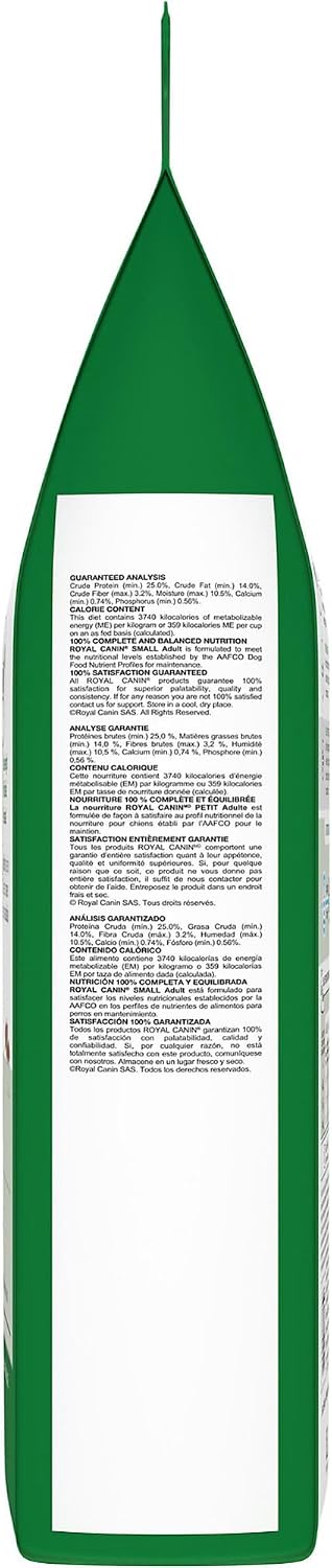 Royal Canin Size Health Nutrition Small Breed Dog Food – Streamlined Feeding Routine for Busy Urban Owners, 14 lb Bag